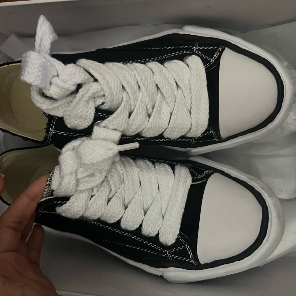 Black and White Sneakers